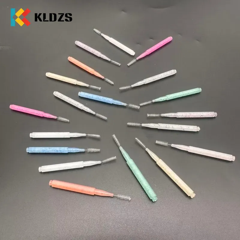Алты қырлы кристалды тіс аралық щетка